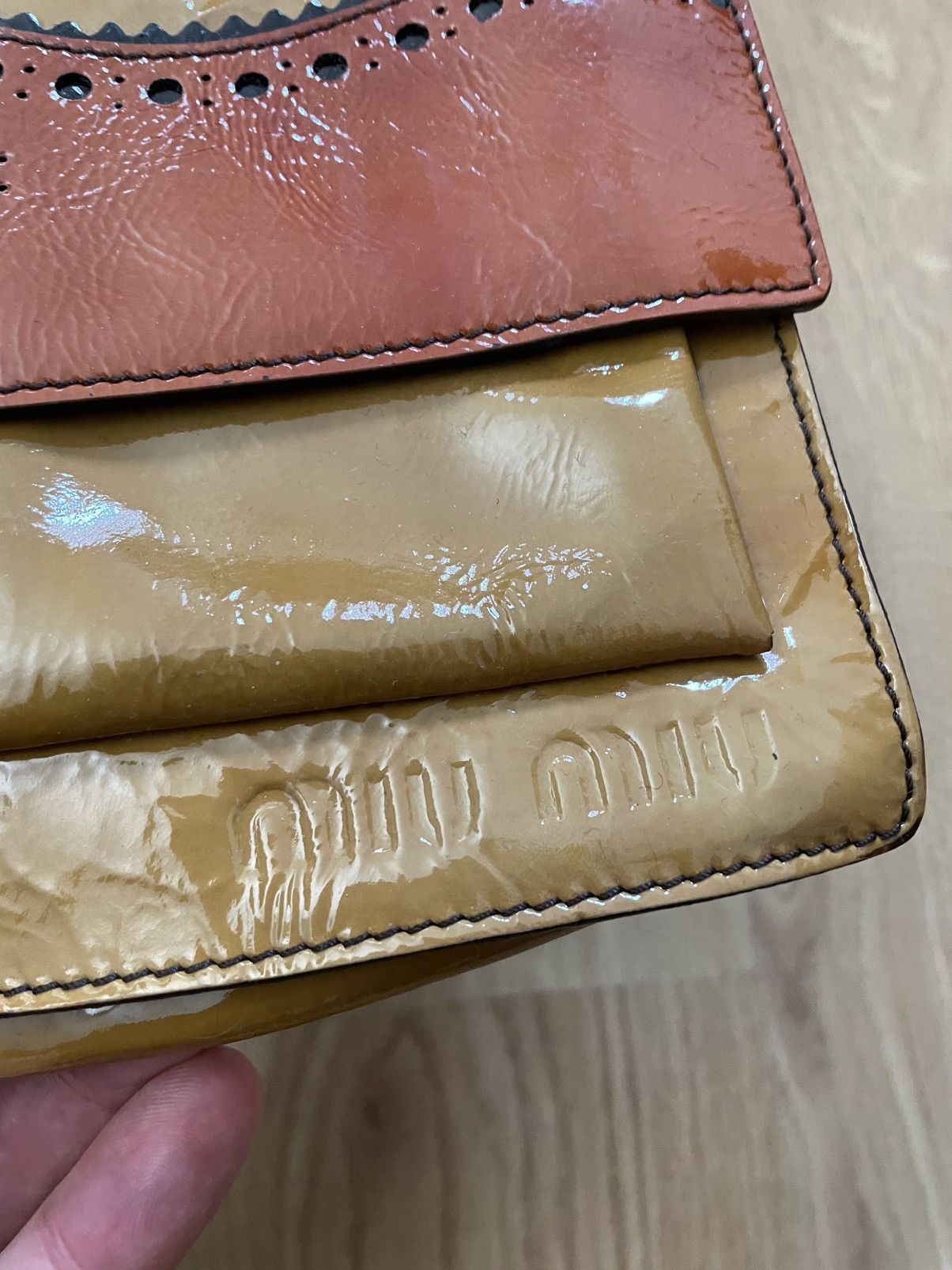 Miu Miu Miu Miu FW 99 patent leather shoulder bag Size ONE SIZE - 8 Thumbnail