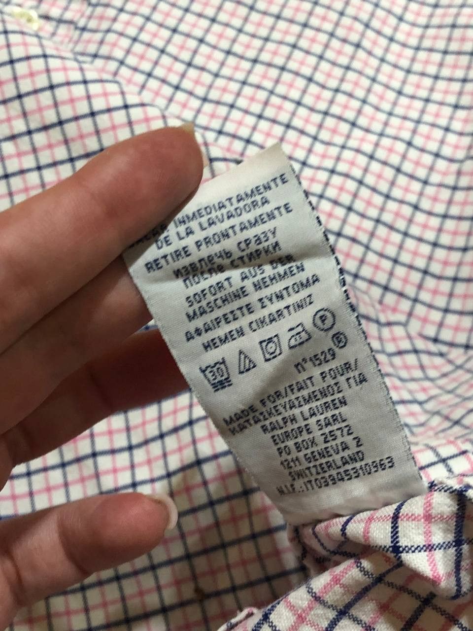 Polo Ralph Lauren Polo Ralph Lauren Shirt Button Up Casual Plaid Size US M / EU 48-50 / 2 - 4 Thumbnail