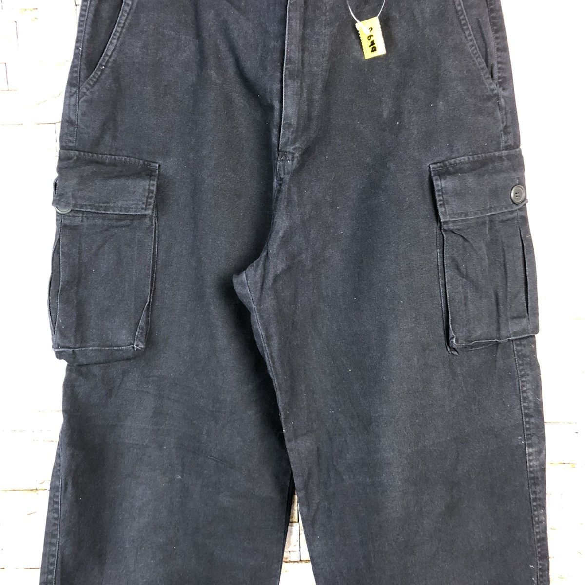 Japanese Brand Japanese Brand Black Cargo Multipocket Pants #A644 Size US 28 / EU 44 - 6 Thumbnail