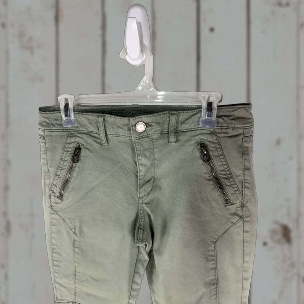 American Eagle Outfitters VINTAGE American Eagle Ankle Super Stretch Shirt Size 32" / US 10 / IT 46 - 1 Thumbnail