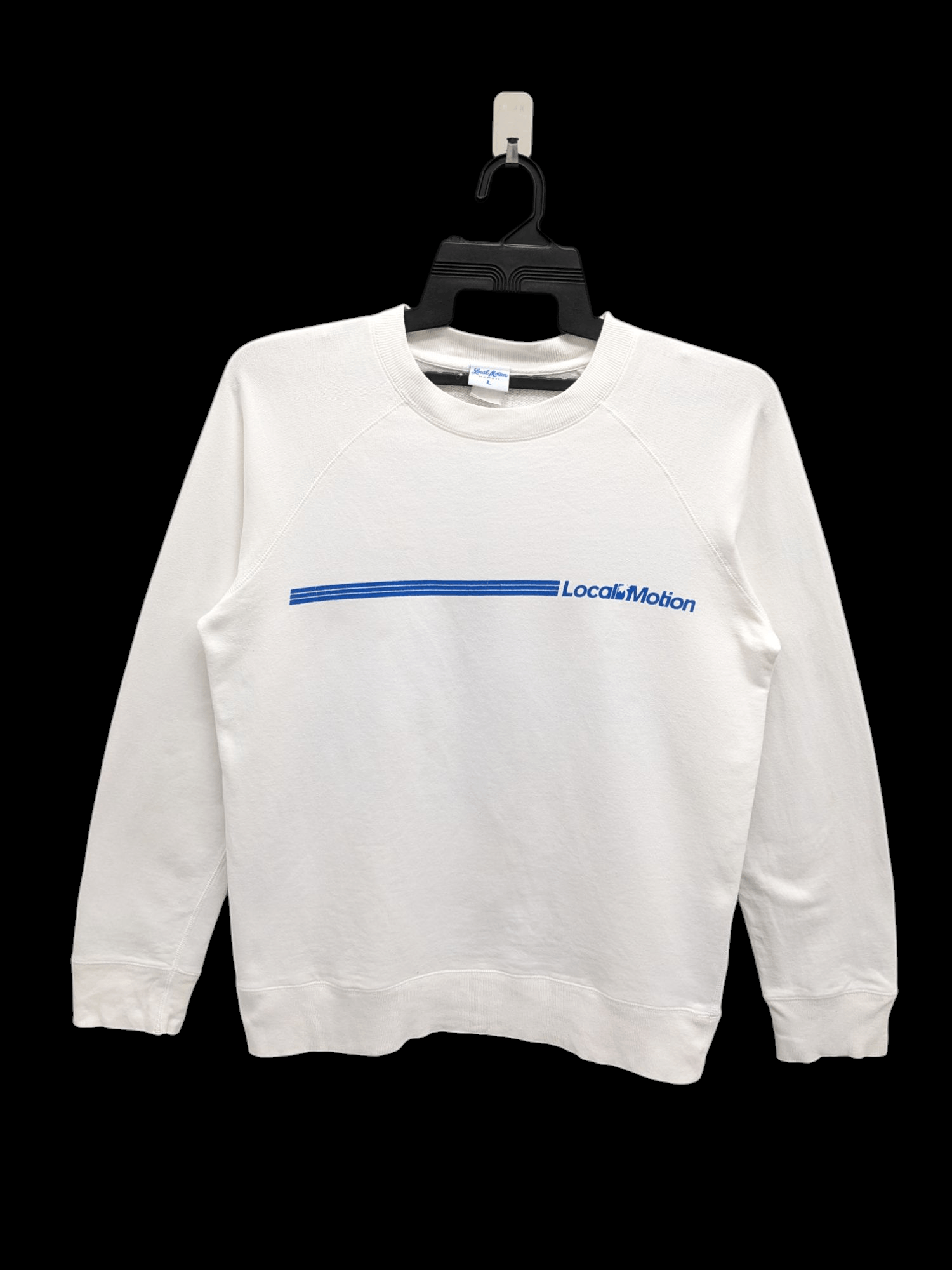 Local Motion Vintage Sweatshirt Blue Logo Hawaiian Brand