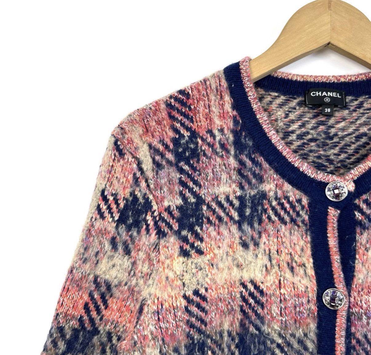 Chanel Chanel/22A Haute Couture Atelier Plaid Cardigan Jacket K12 Size XS / US 0-2 / IT 36-38 - 5 Thumbnail