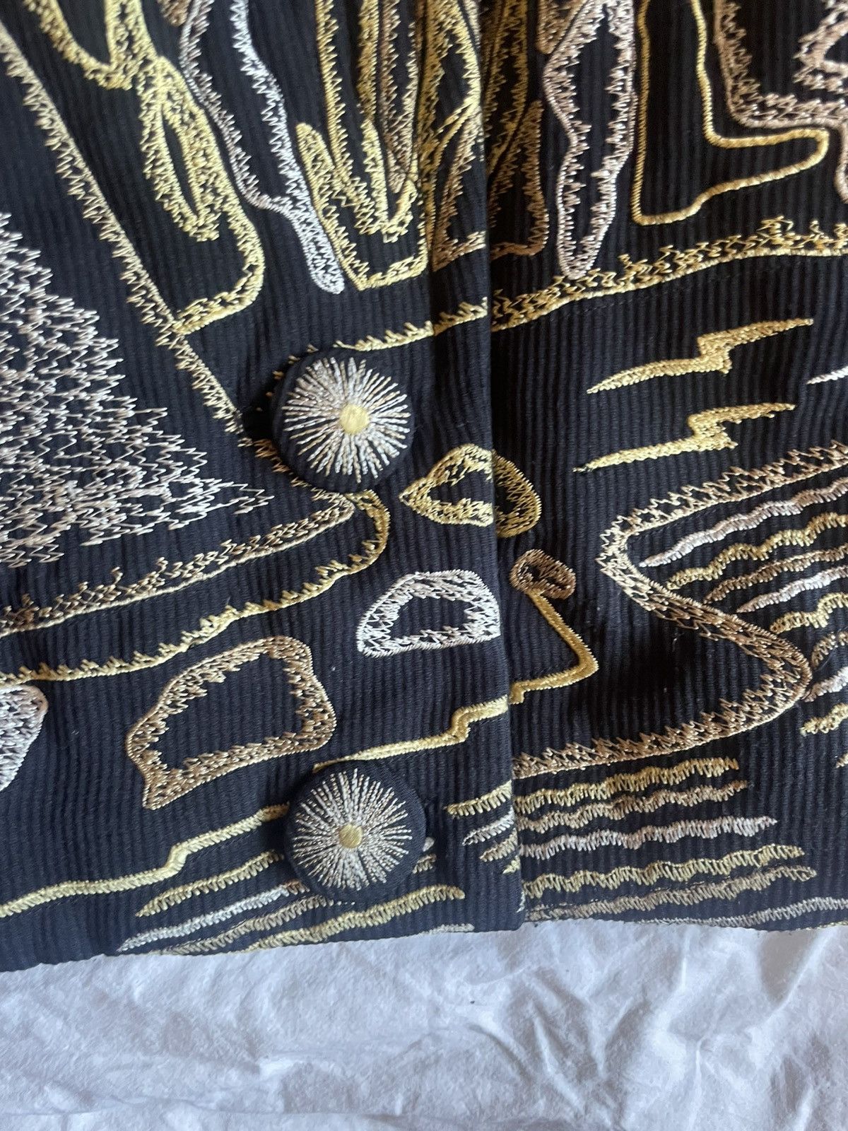 Other Vintage Korii Joko Embroidered Art-to-Wear Jacket Size US M / EU 48-50 / 2 - 4 Thumbnail
