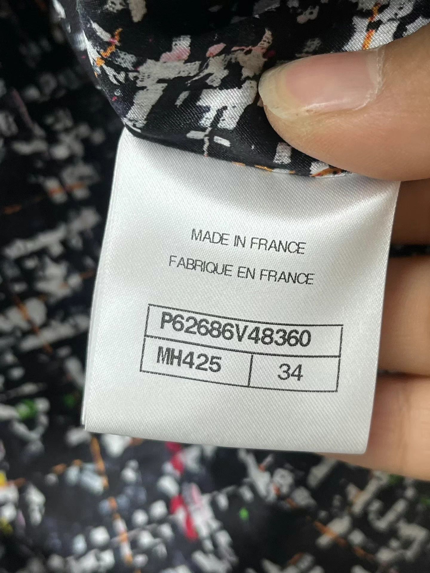 Chanel Chanel woven tweed jacket, heavy sequined weave Size XS / US 0-2 / IT 36-38 - 9 Thumbnail