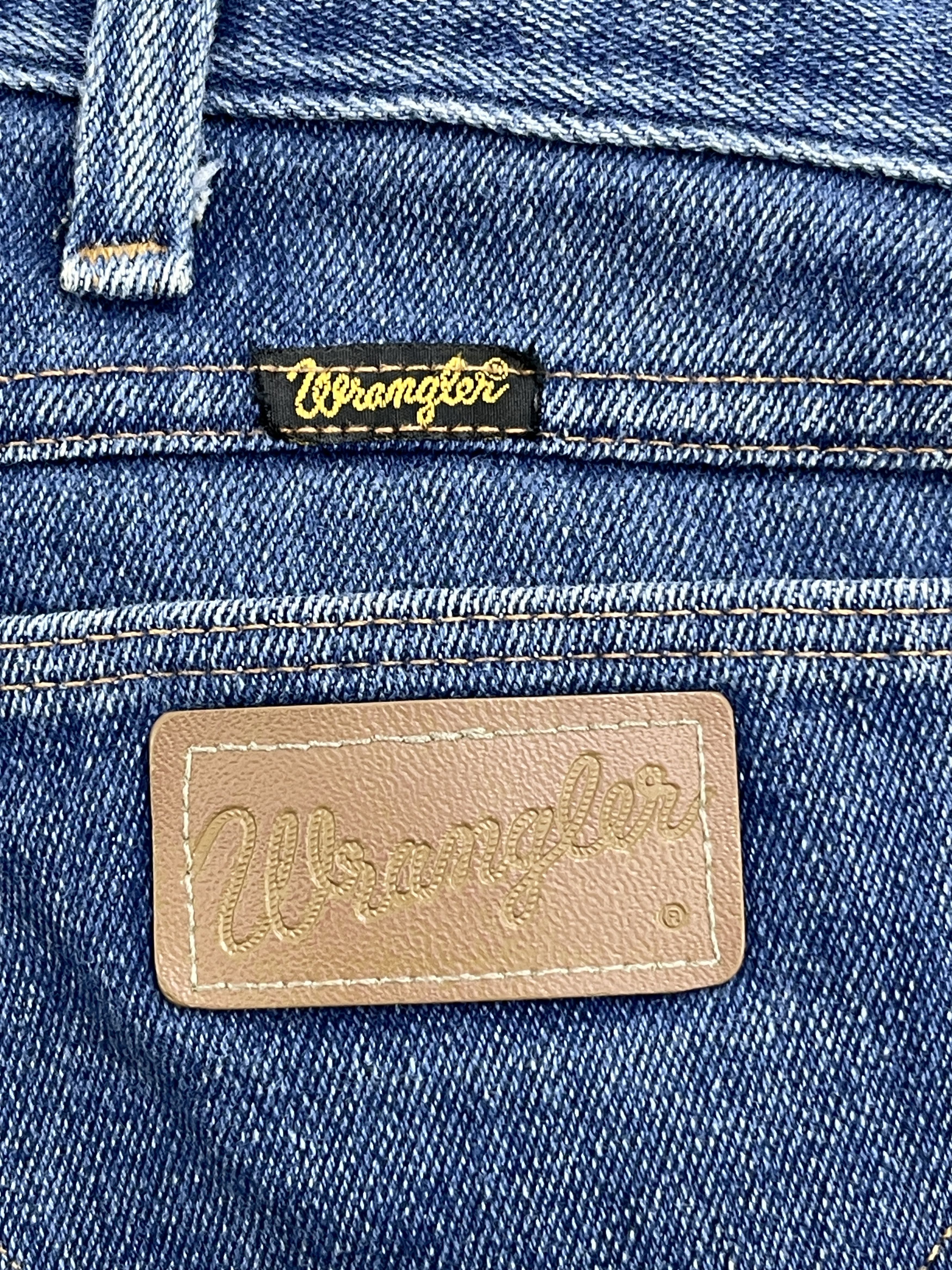 Vintage Vintage Wrangler Blue Denim Bootcut Jeans DP2548 Size US 37 - 6 Thumbnail