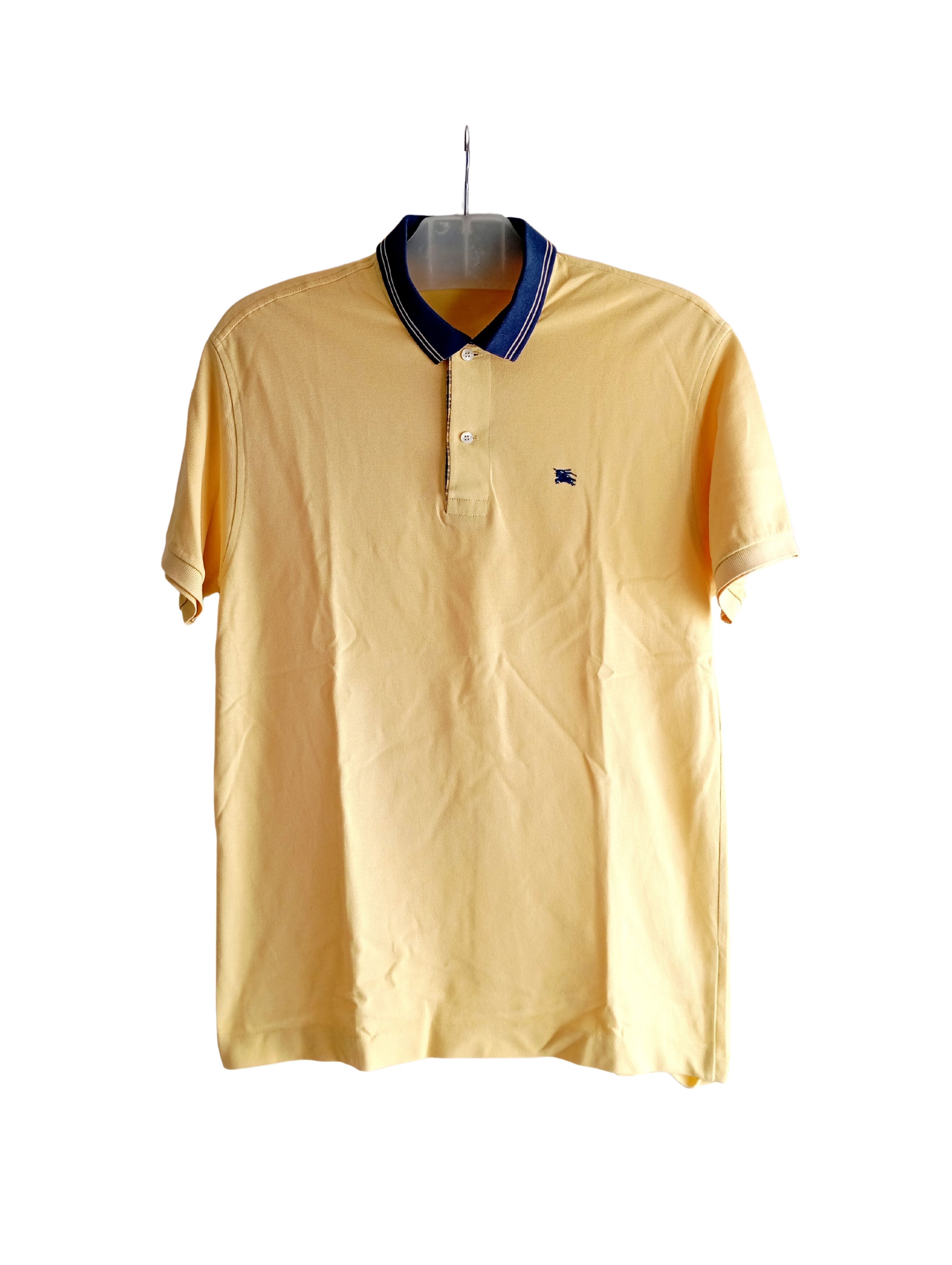 Burberry Vintage Burberry London Short Sleeve Polo T Shirt Tee Size US L / EU 52-54 / 3 - 1 Thumbnail