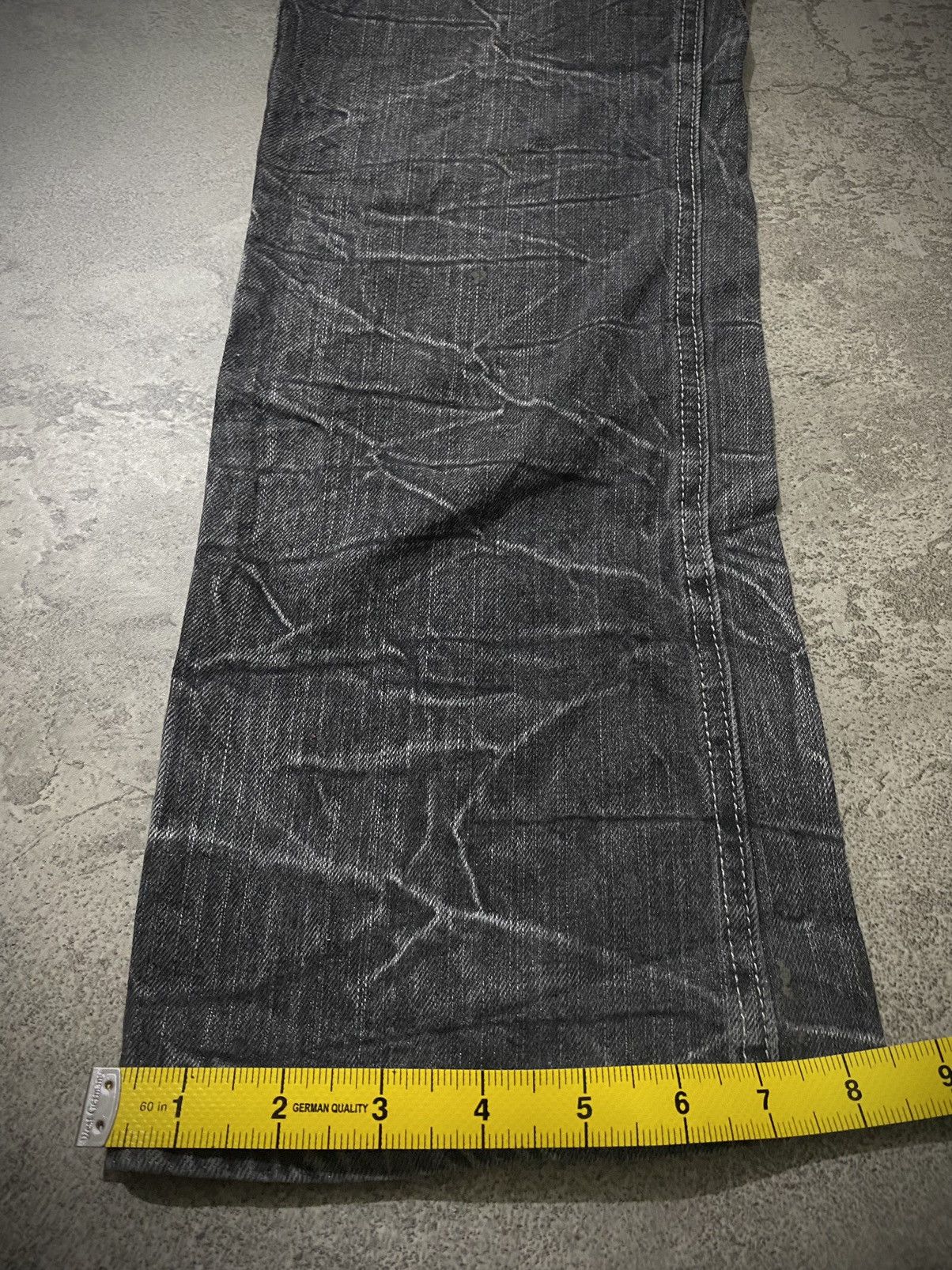 Tornado Mart Lace up rootthree vkei style bootcut jeans Size US 30 / EU 46 - 17 Thumbnail
