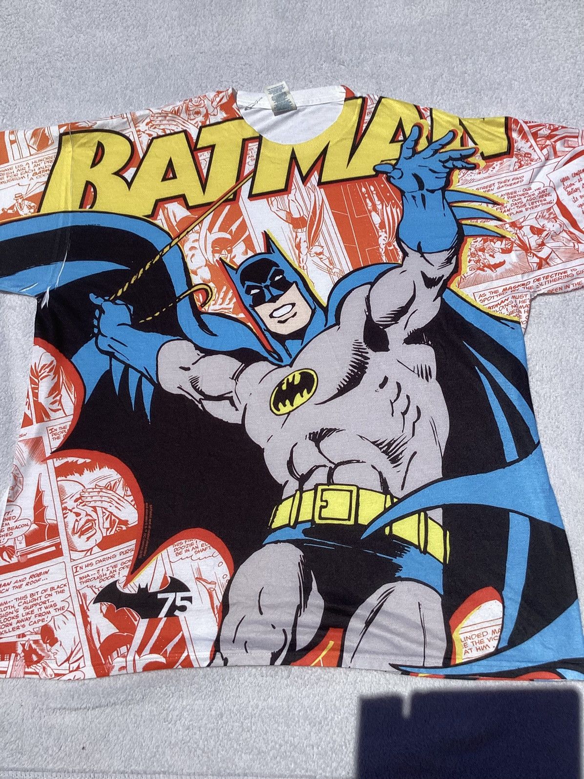 DC Comics Y2K modern Batman comic strip all over print T-shirt Size US XL / EU 56 / 4 - 2 Thumbnail