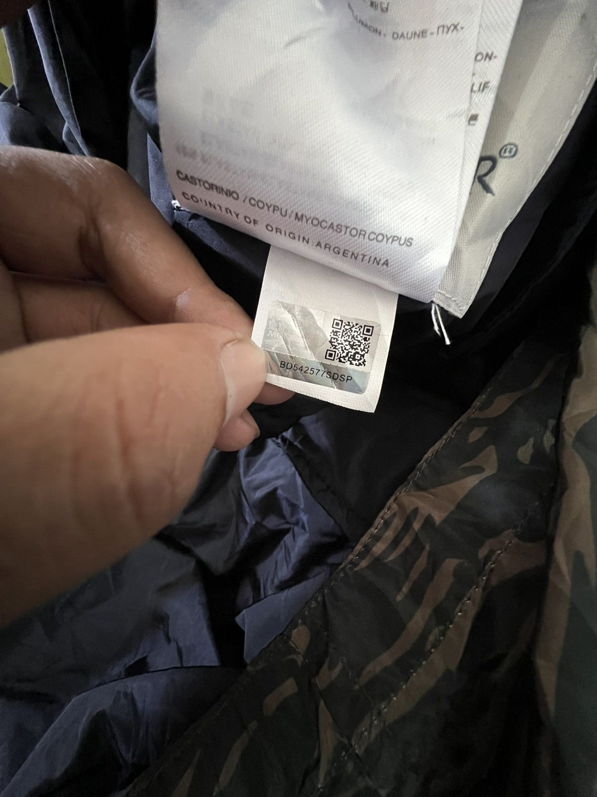 Moncler MONCLER CAMO REVERSIBLE JACKET Size US L / EU 52-54 / 3 - 10 Thumbnail