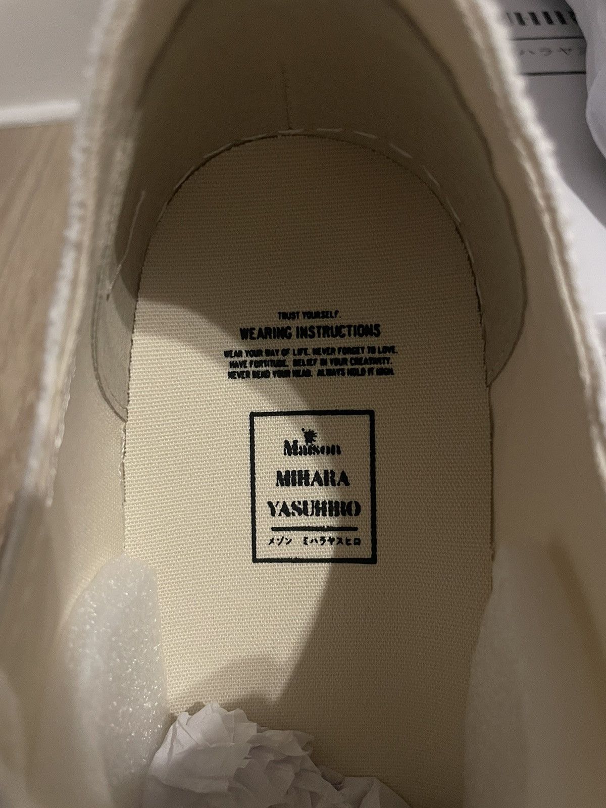Maison MIHARA YASUHIRO Maison Mihara Yasuhiro Yashuiro Peterson Og Sole Canvas Size US 10 / EU 43 - 9 Thumbnail