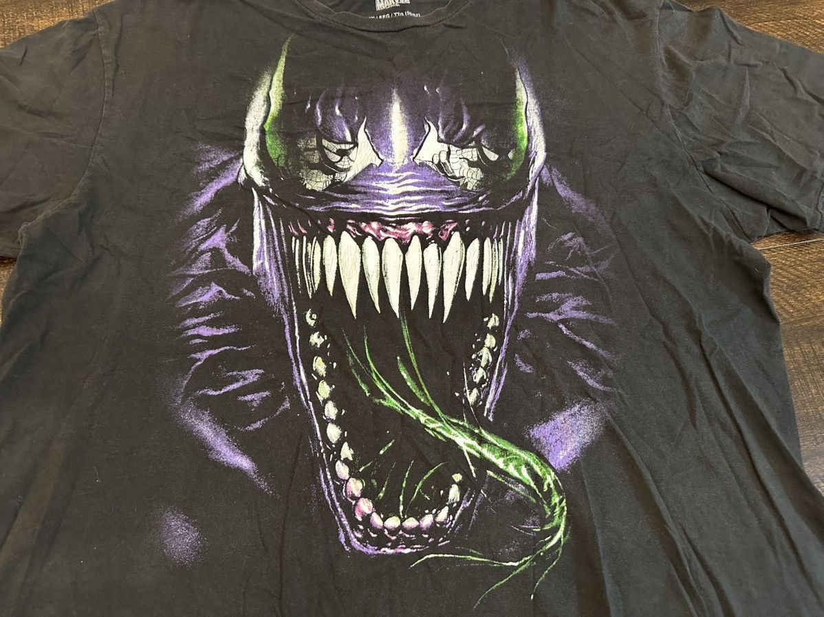 Marvel Comics Venom Marvel T Shirt Mens Big Face Graphic Print S/S-2X Size US XXL / EU 58 / 5 - 2 Thumbnail