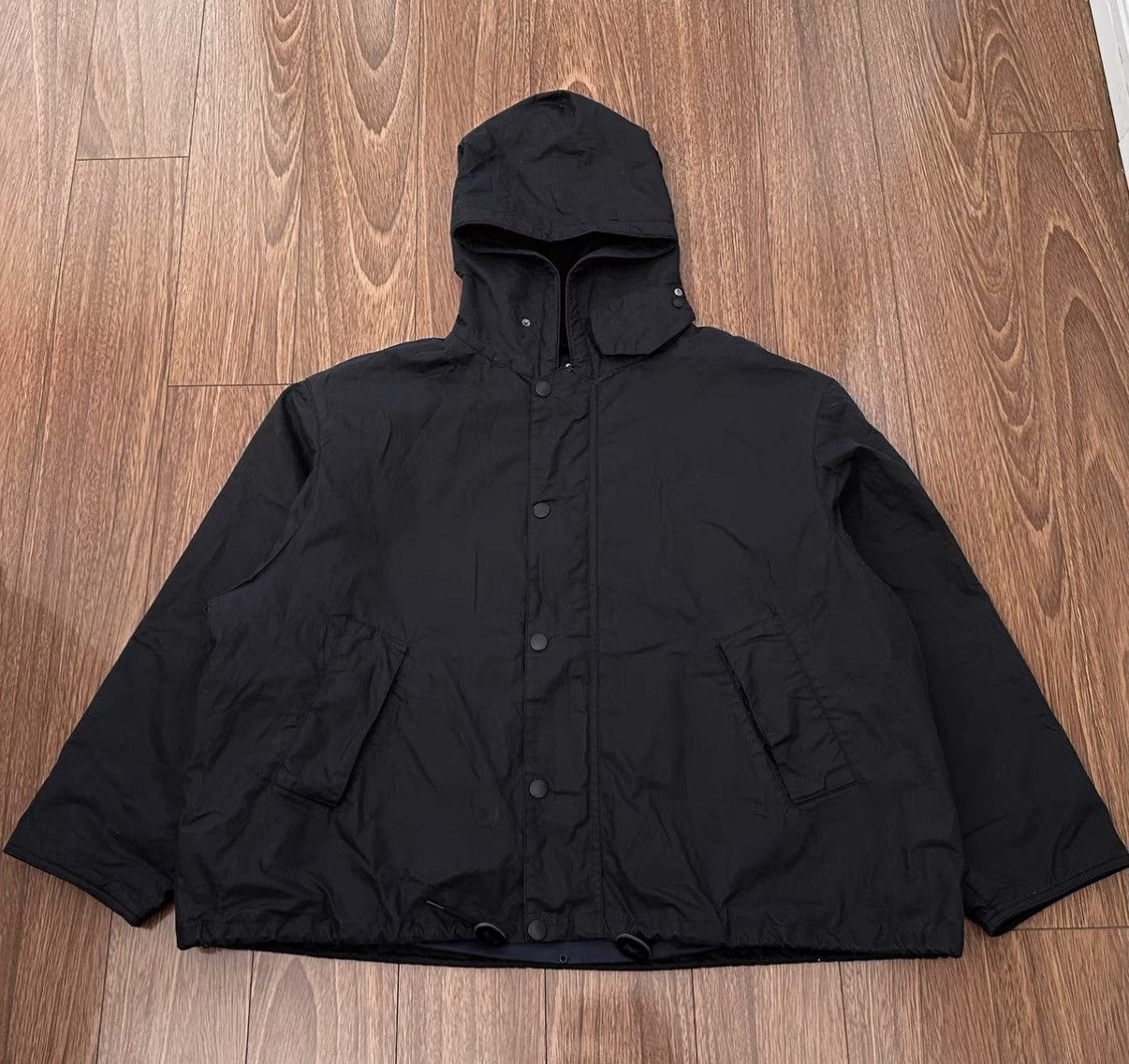 Kaptain Sunshine KAPTAIN SUNSHINE X BARBOUR BIG TRANSPORT HOODED JACKET Size US M / EU 48-50 / 2 - 1 Thumbnail