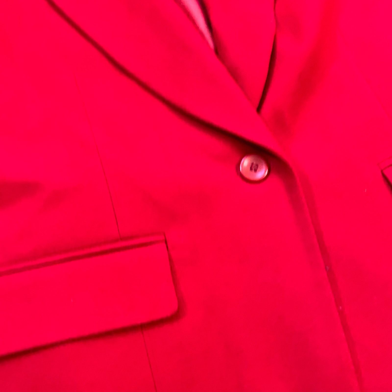 Pendleton × Vintage Vintage Pendleton Wool Blazer Red USA Made 16 Petite Size XXL / US 16-18 / IT 52-54 - 5 Thumbnail