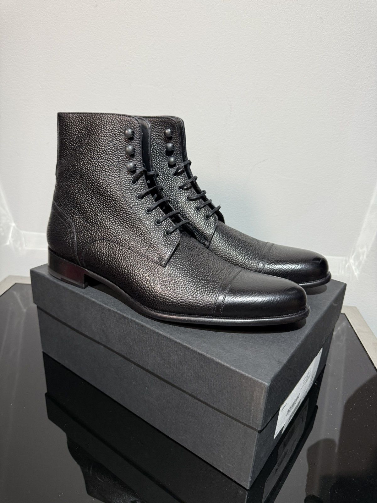 Paul Evans Paul Evans | Jackman Cap-Toe Boots Size US 12 / EU 45 - 1 Thumbnail