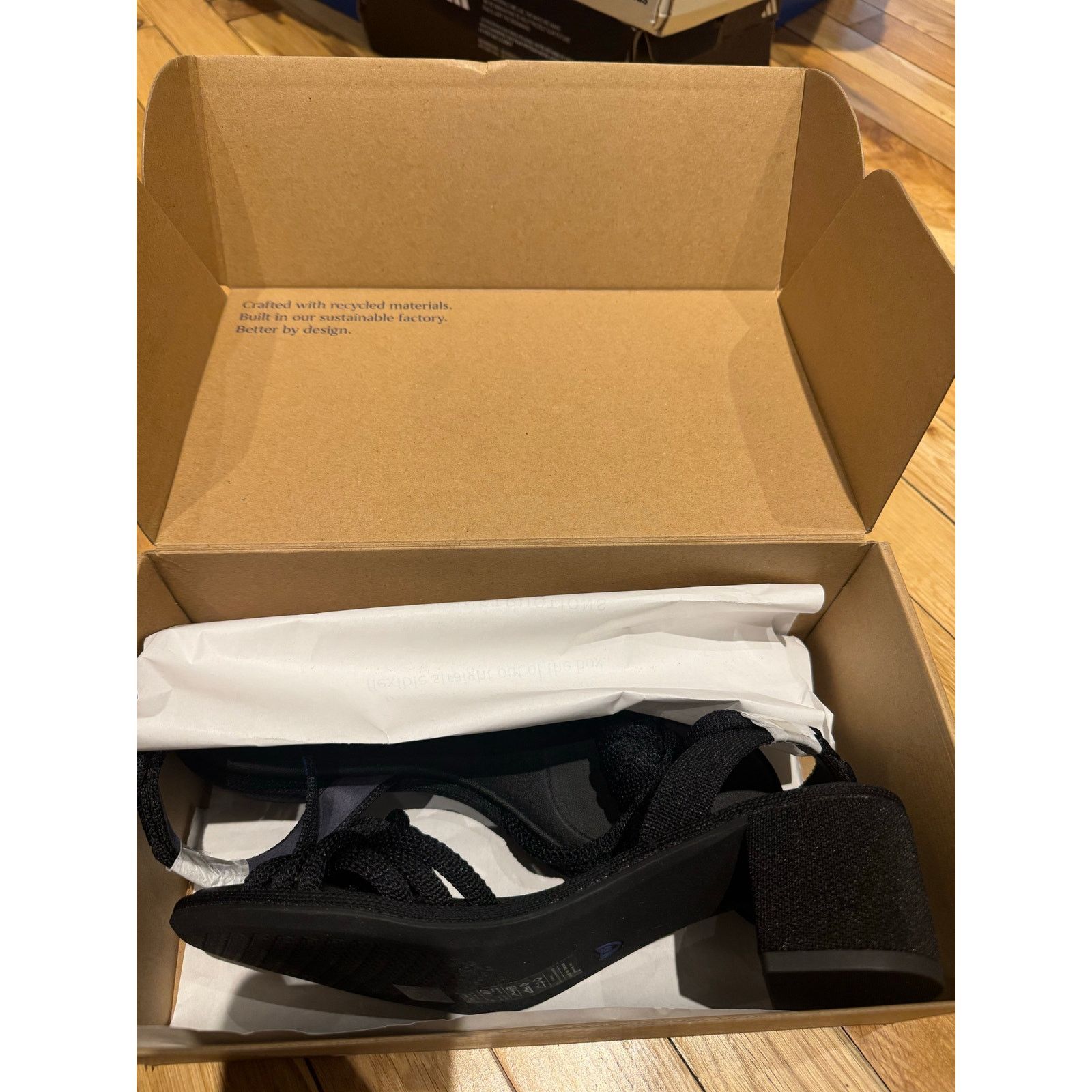 Other Brand new Rothy's Black Knot Sandals US 7 Size US 7 / IT 37 - 9 Thumbnail