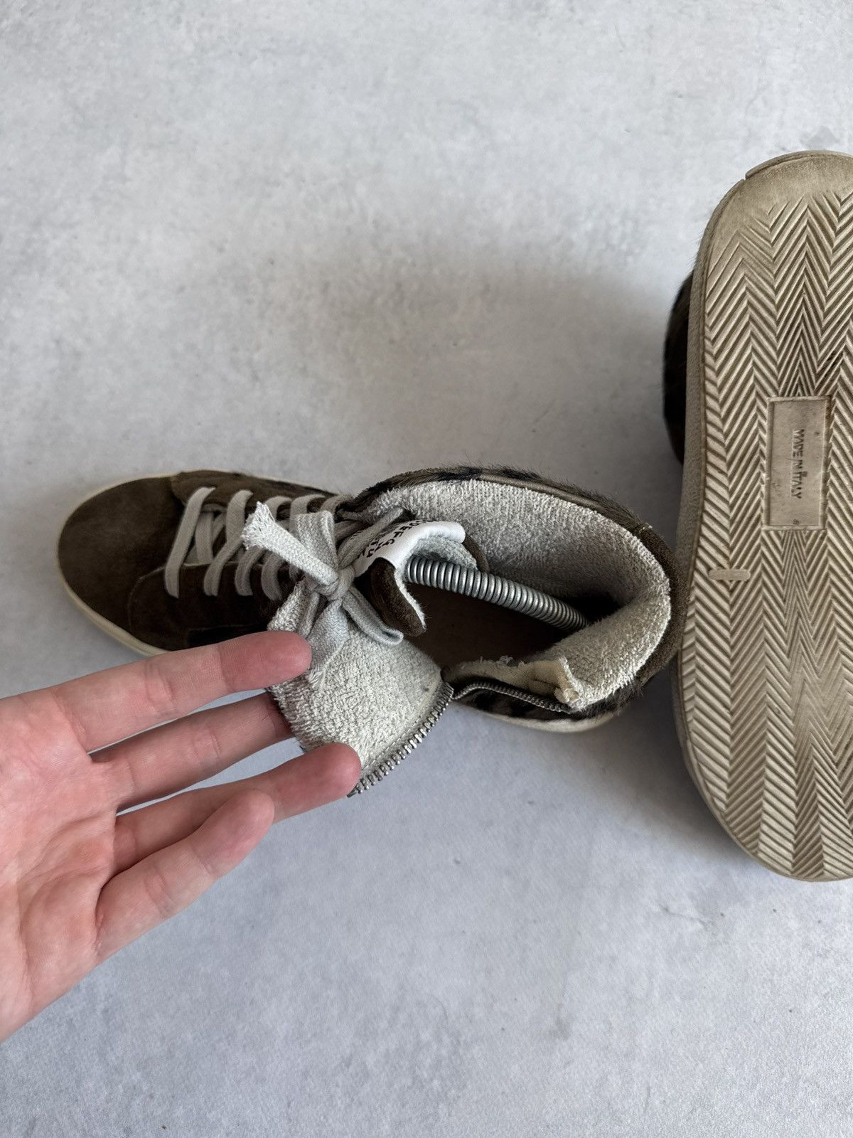 Other Vintage Golden Goose Style Mēlinē Italy Designer Sneakers Size US 7 / IT 37 - 9 Thumbnail