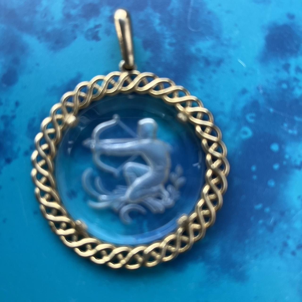 Other Trifari Zodiac Sagittarius Pendant Size ONE SIZE - 2 Thumbnail