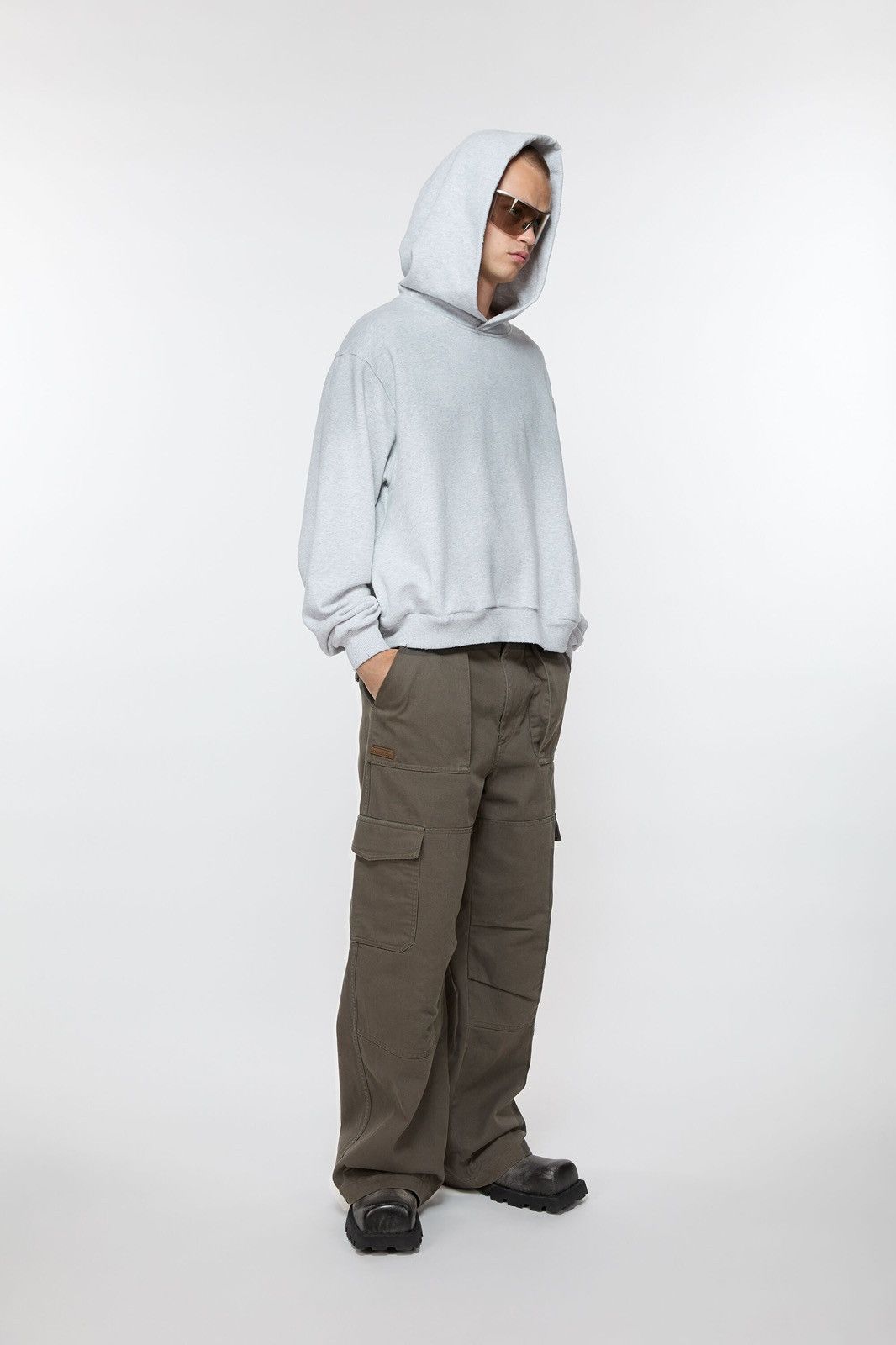 Acne Studios Acne Studios Twill Cargo Trouser - Khaki/Green 52 Size US 36 / EU 52 - 2 Thumbnail