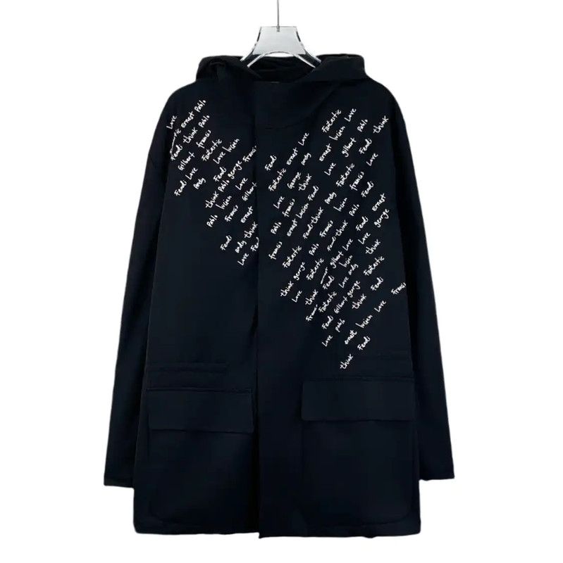 Fendi Fendi Black XL Men's Outerwear with Hood 0089 Size US XL / EU 56 / 4 - 1 Thumbnail