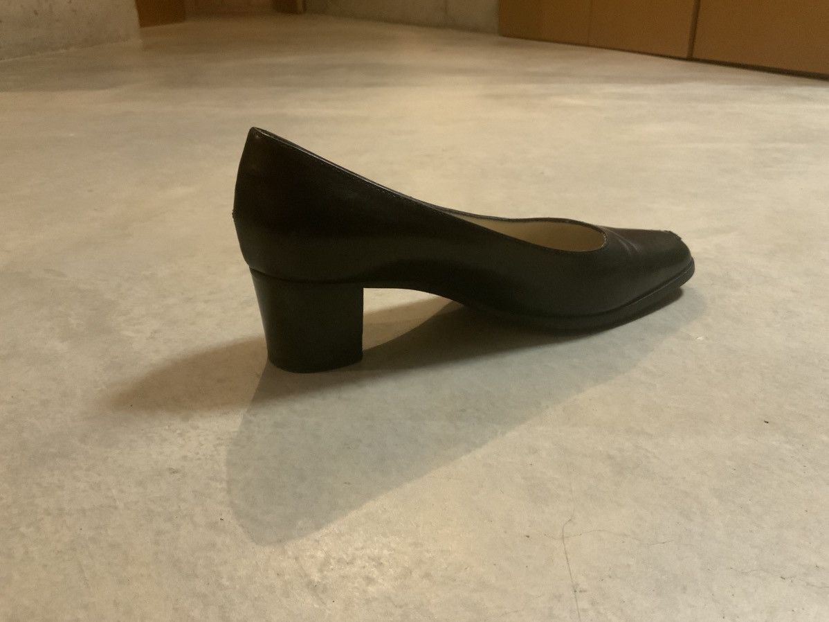Bruno Magli Bruno Magli Black Leather Pumps Size US 5.5 / IT 35.5 - 4 Thumbnail
