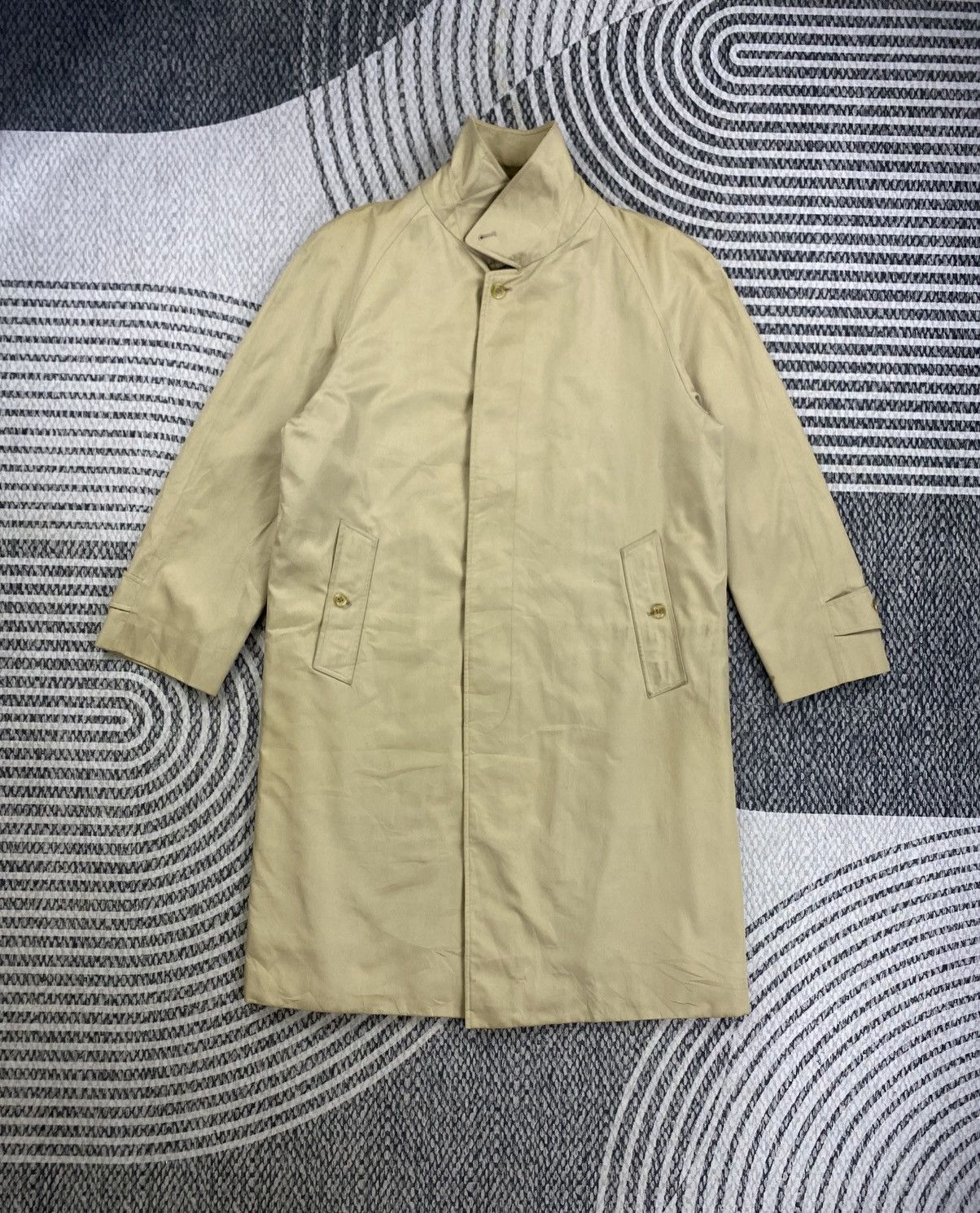Burberry Vintage Burberrys Nova Checked Trench Coat Size US L / EU 52-54 / 3 - 6 Thumbnail