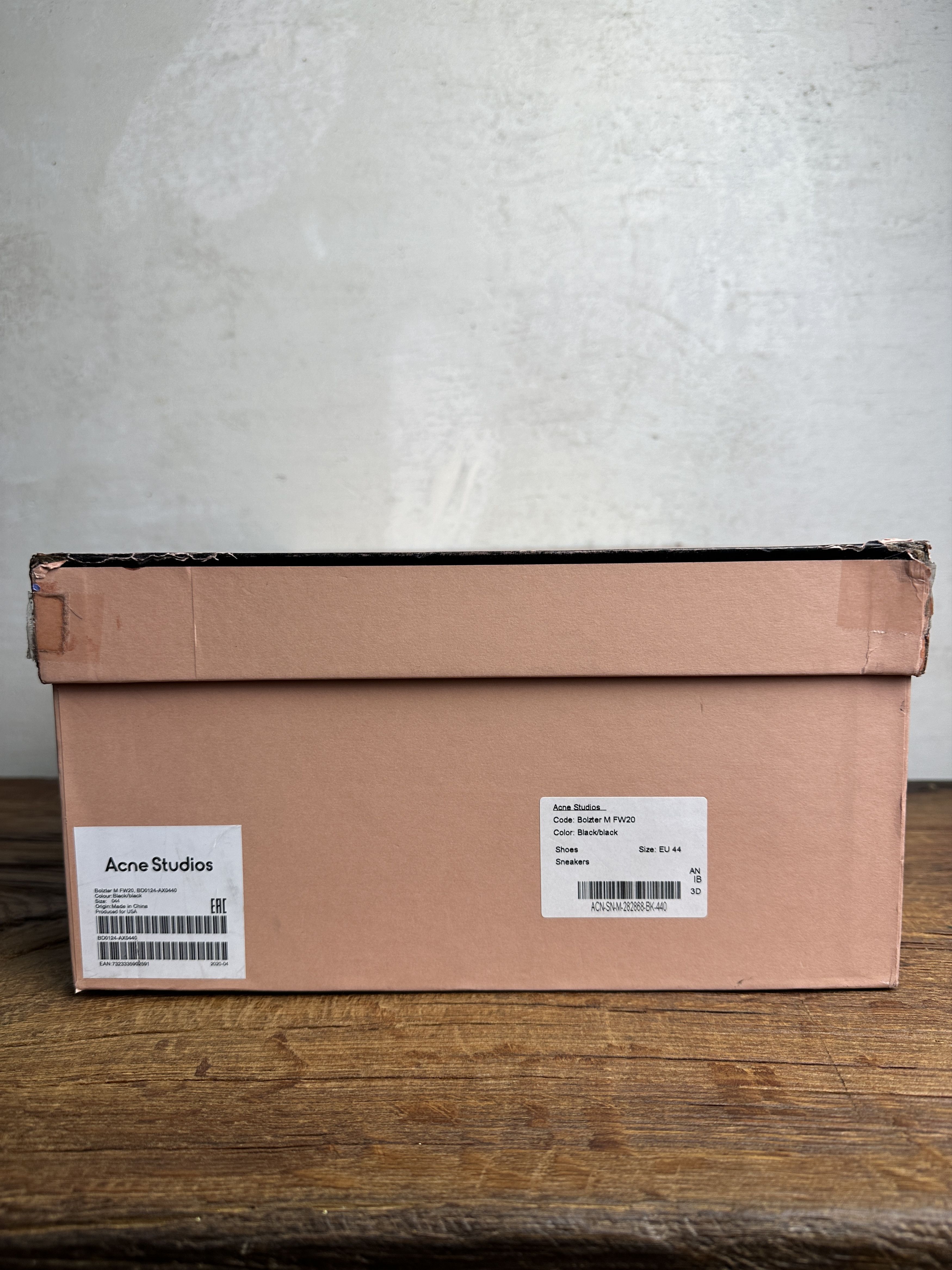 Acne Studios Acne Studios FW20 Bolzter Black Sneakers Size US 11 / EU 44 - 5 Thumbnail