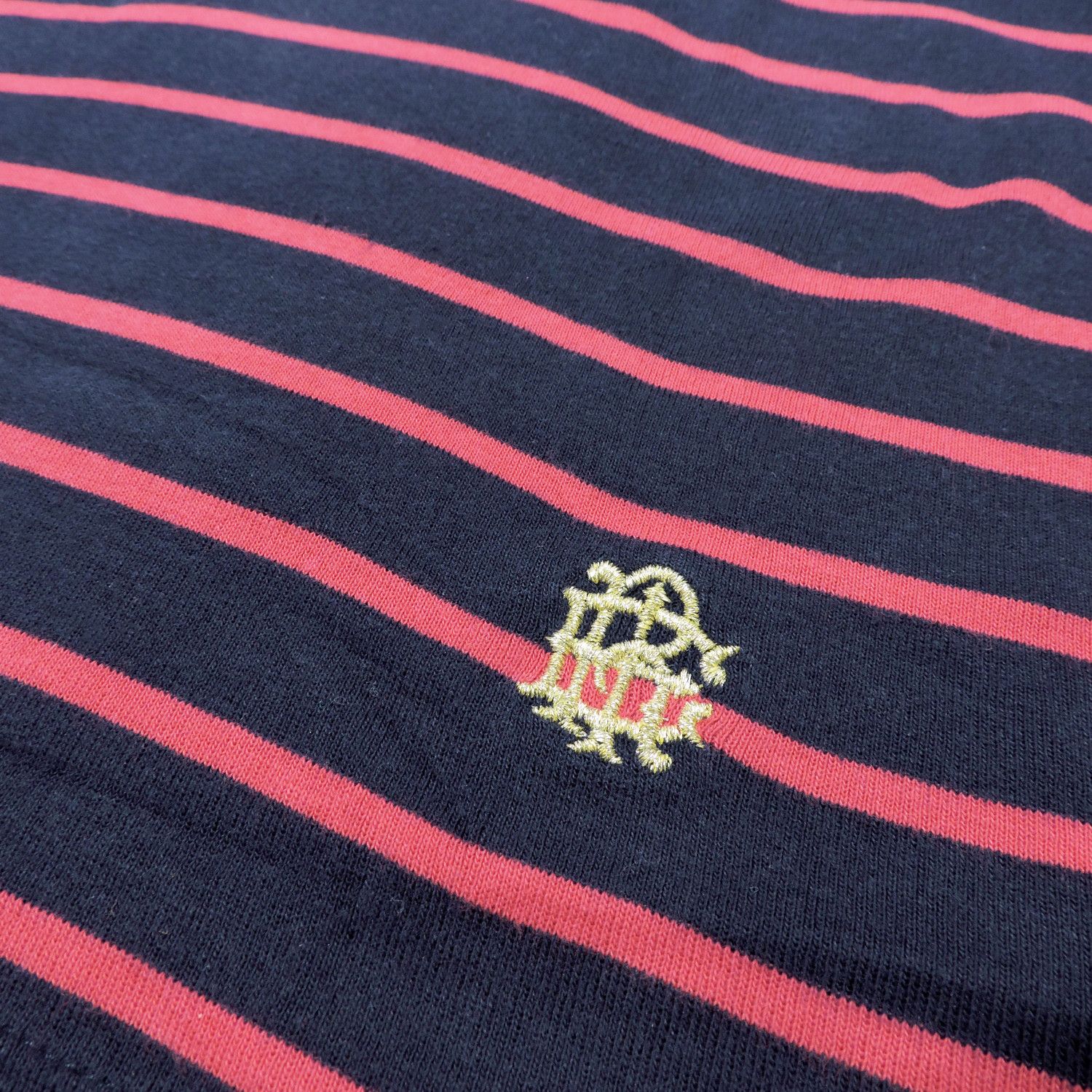 Tory Burch TORY BURCH POLO STRIPED SHOULDER TAB PIMA COTTON SHIRT Size M / US 6-8 / IT 42-44 - 11 Thumbnail