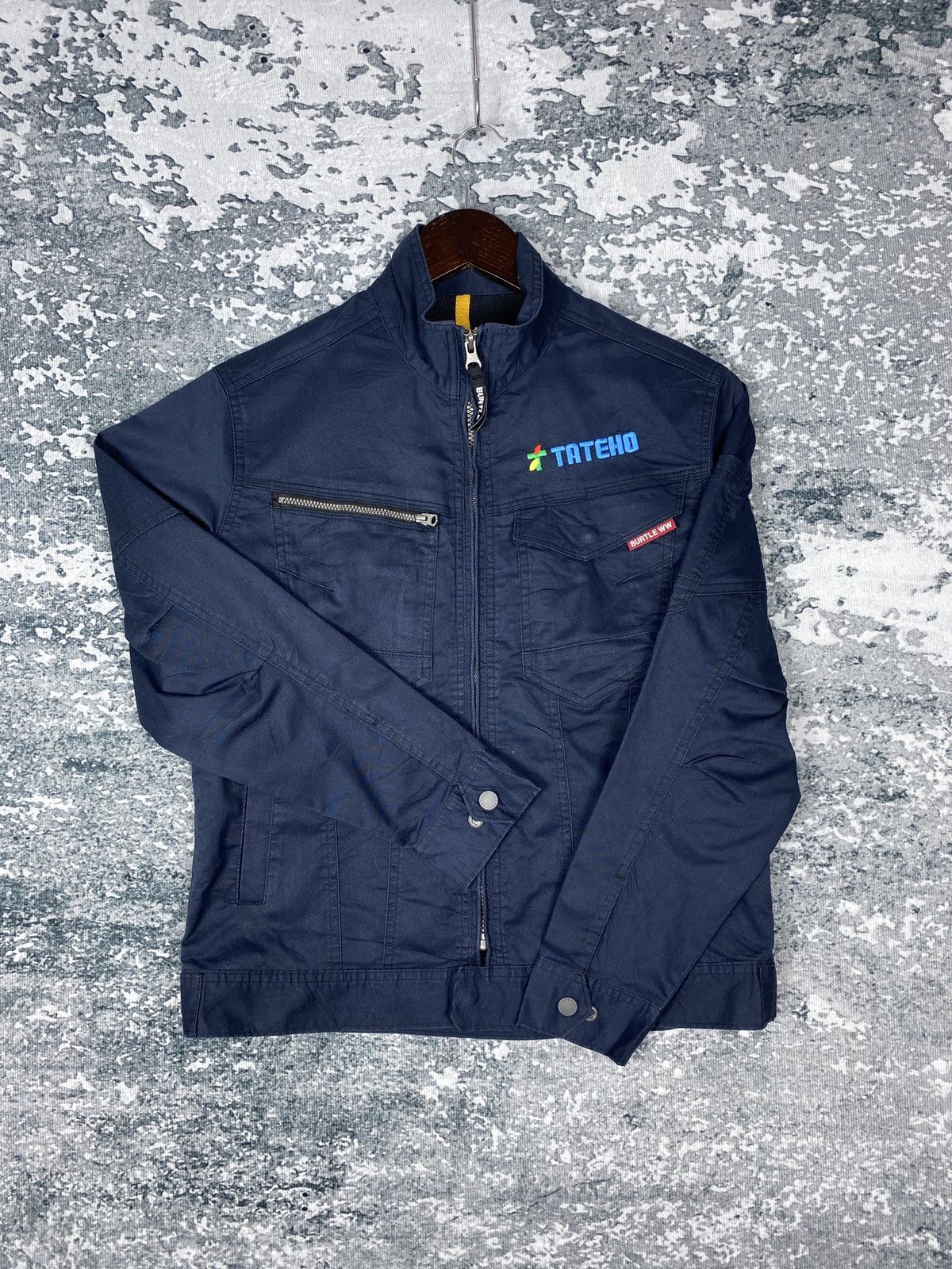 Japanese Brand × Vintage Vintage Burtle Workers Jacket Size US S / EU 44-46 / 1 - 7 Thumbnail