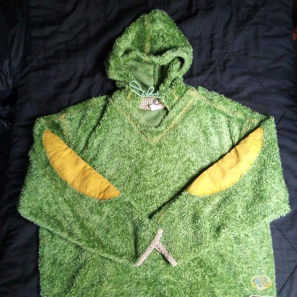 Oilily RARE Vintage Oilily Long Deep Pile Fleece Hoodie Sweatshirt Size US XL / EU 56 / 4 - 1 Thumbnail