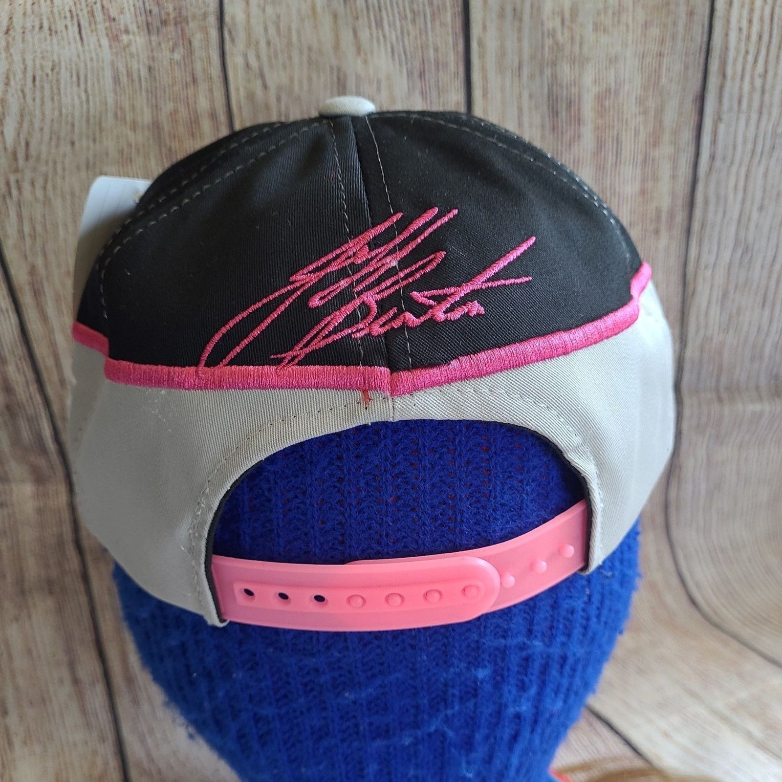 NASCAR × Vintage Vtg Nascar Exide Battery Team Racing hat DaDa Sample Size ONE SIZE - 4 Thumbnail