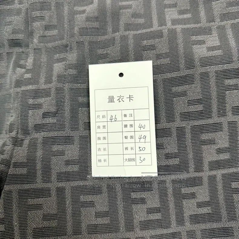 Fendi Fendi Printed Logo Shorts Size US 30 / EU 46 - 7 Thumbnail