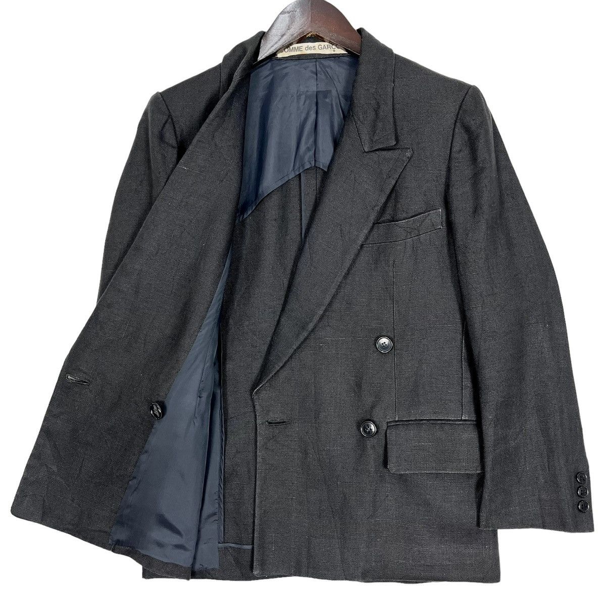 Comme des Garcons × Rei Kawakubo × Vintage Vintage Comme des Garçons Women Blazer Light Jacket Size M / US 6-8 / IT 42-44 - 6 Thumbnail