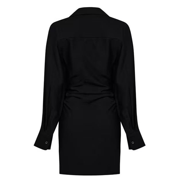Jacquemus o1g2r1mq1024 Mini Dress in Black Size M / US 6-8 / IT 42-44 - 2 Thumbnail