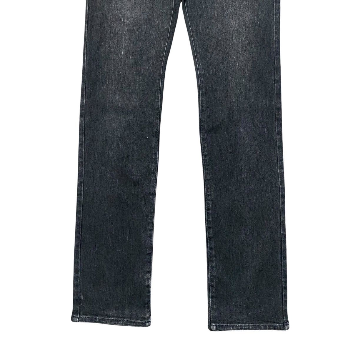 Tete Homme TETE HOMME Black Denim Slim Jeans Size US 30 / EU 46 - 6 Thumbnail
