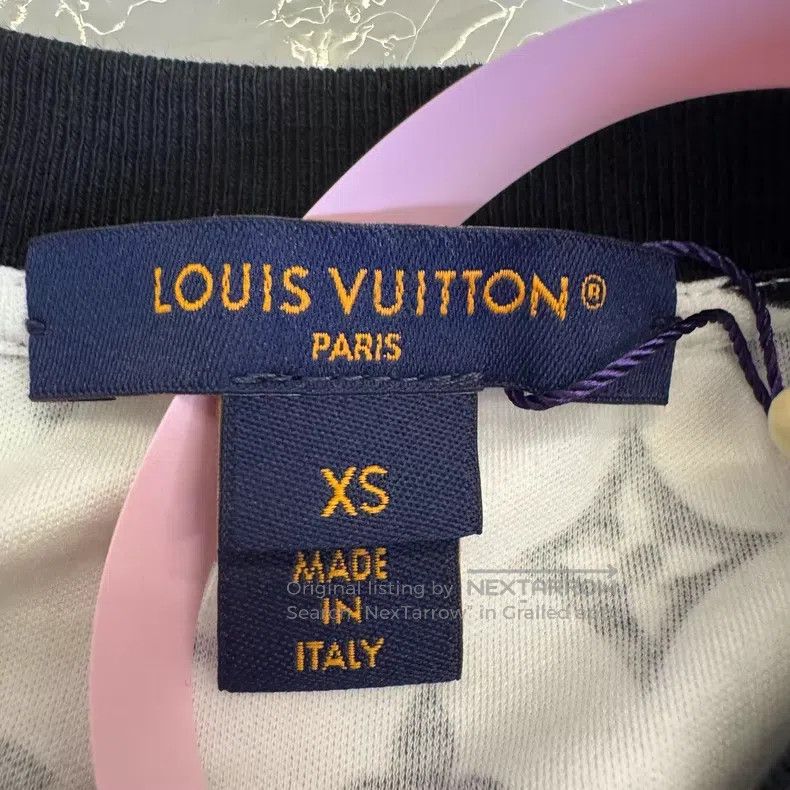 Louis Vuitton Louis Vuitton Full logo short sleeve T-shirt Size XS / US 0-2 / IT 36-38 - 4 Thumbnail