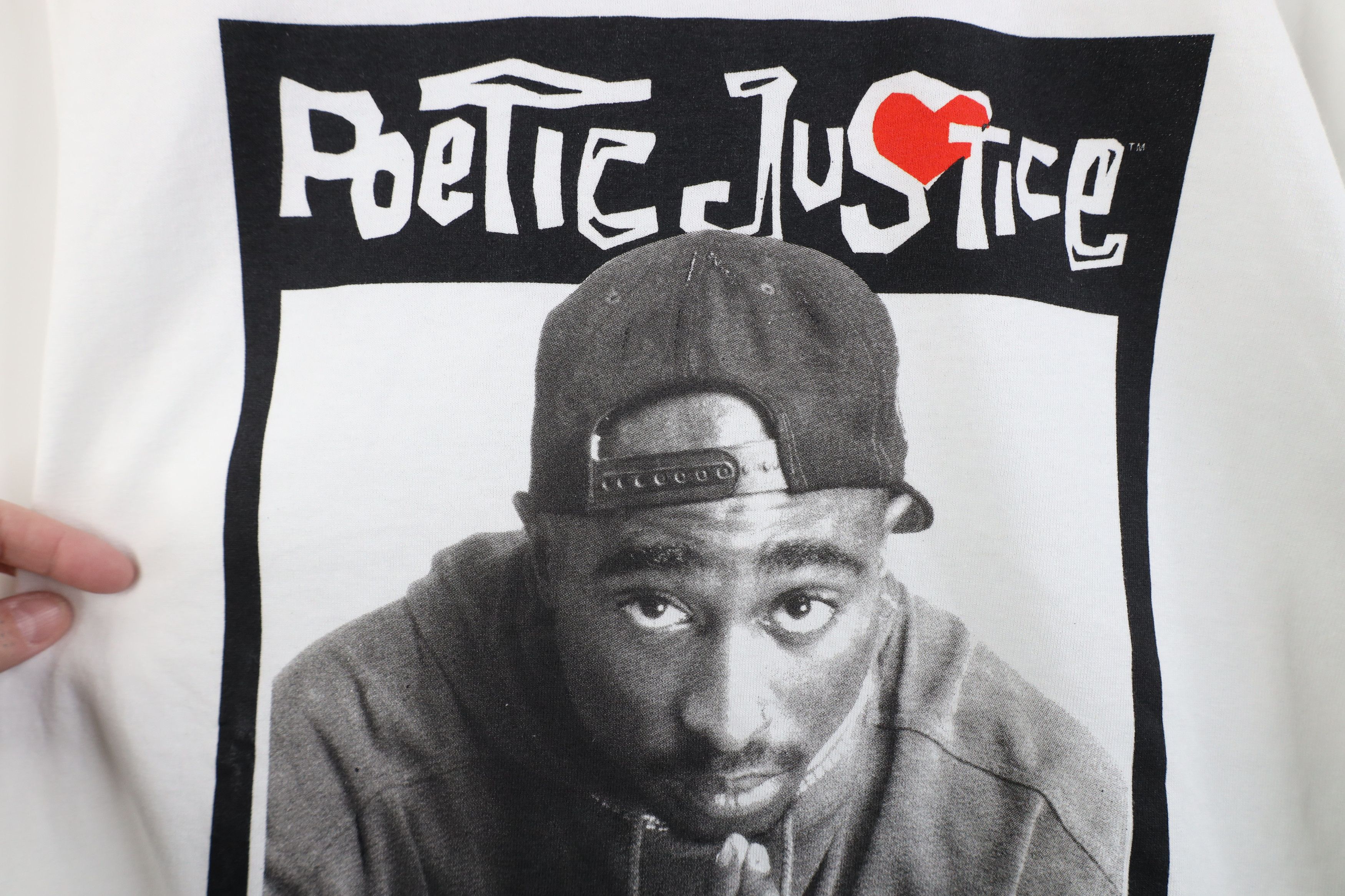 Vintage Y2K Streetwear Justice Japan Long Sleeve Rap Tee T-Shirt Size US L / EU 52-54 / 3 - 6 Thumbnail