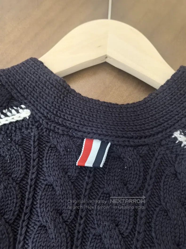 Thom Browne Thom Browne Cotton Wool Cardigan Size US XS / EU 42 / 0 - 7 Thumbnail