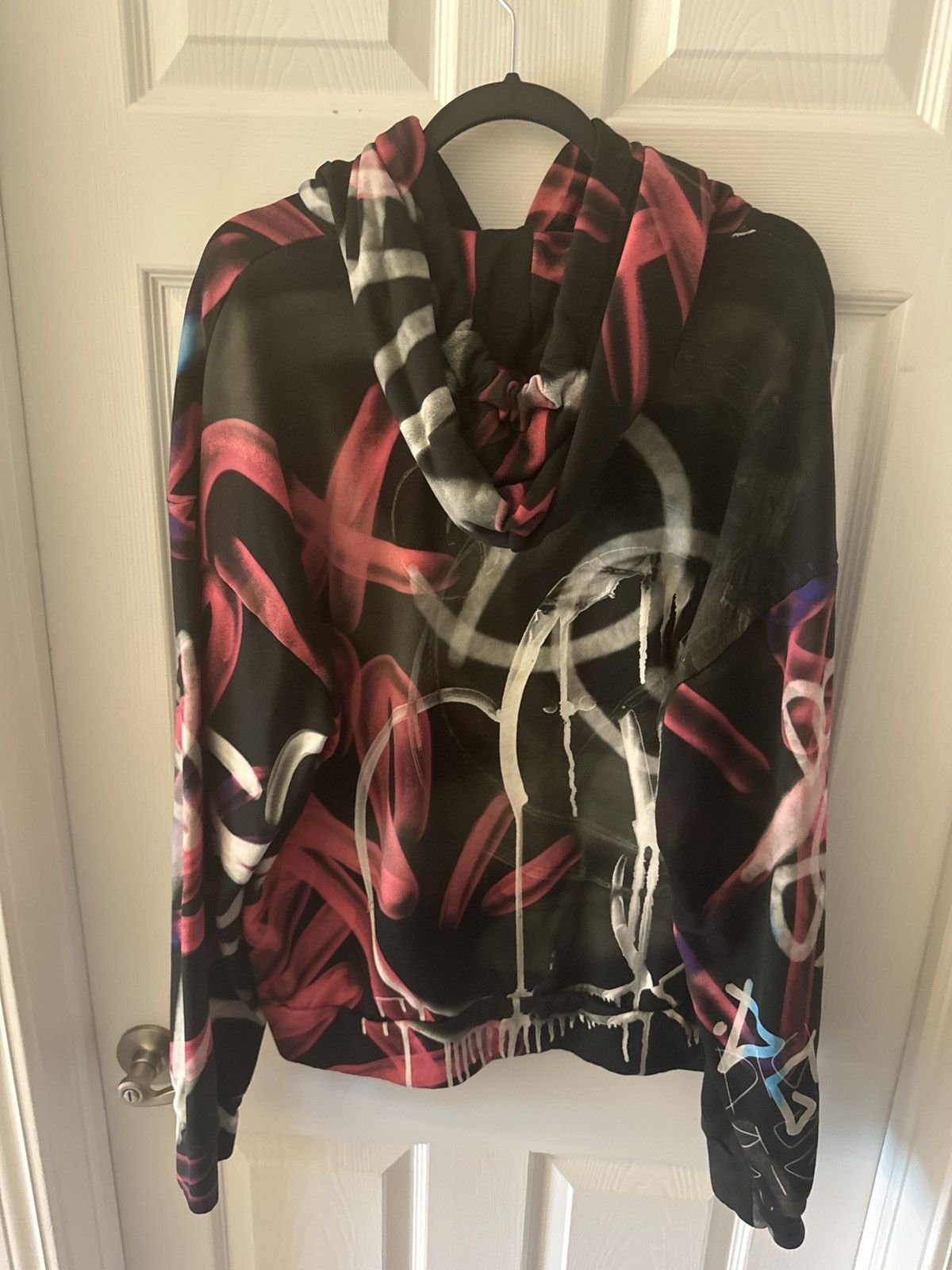 Dolce & Gabbana Dolce and gabbana graffiti print cotton hoodie Size US L / EU 52-54 / 3 - 2 Thumbnail