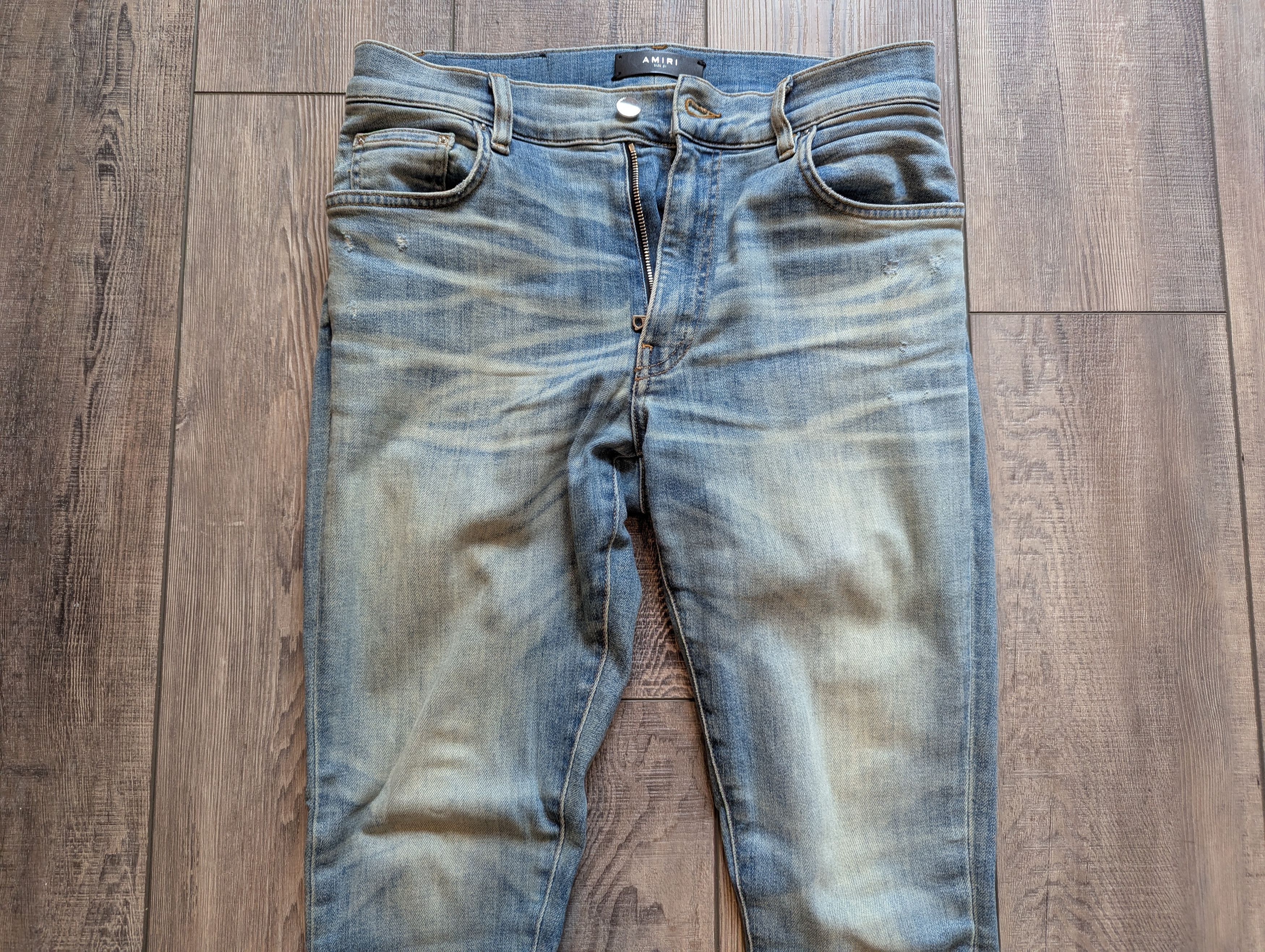 Amiri Amiri Stack Denim Jeans Sz 31 Size US 31 - 2 Thumbnail