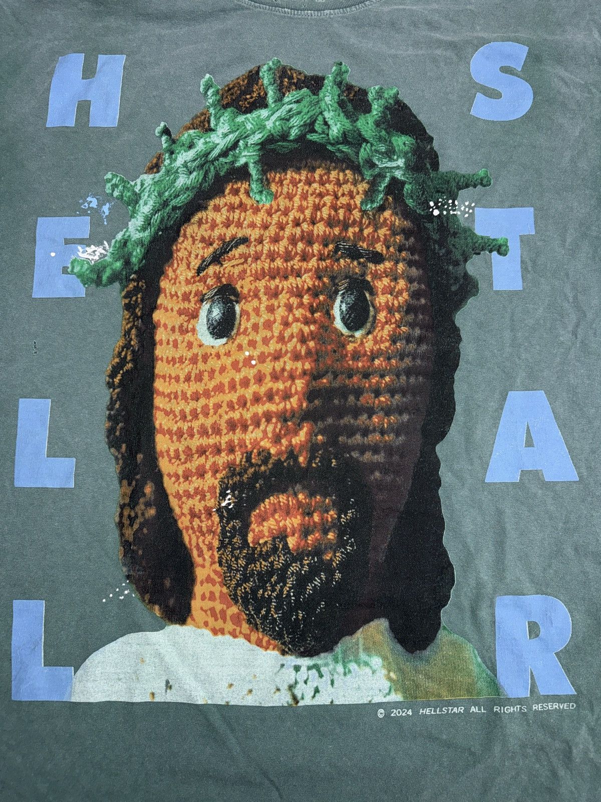 HELLSTAR Hellstar Crochet T-shirt Size US XL / EU 56 / 4 - 2 Thumbnail