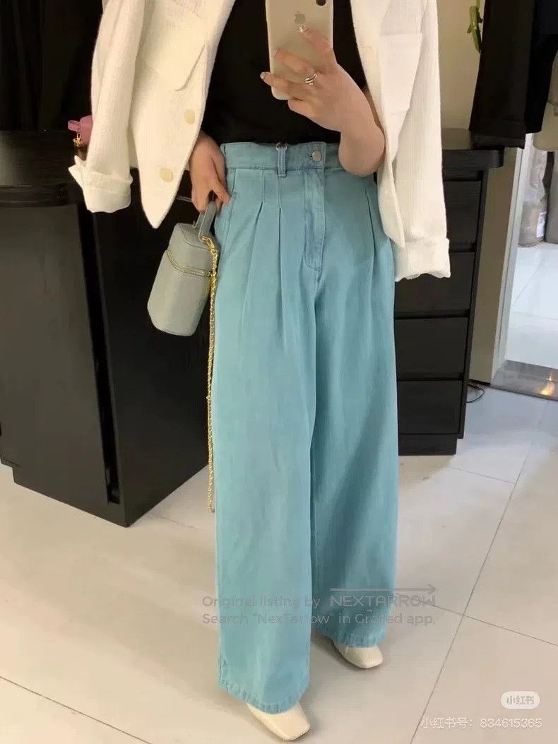 Chanel Chanel Lake blue jeans Size 24" / US 00 / IT 34 - 5 Thumbnail