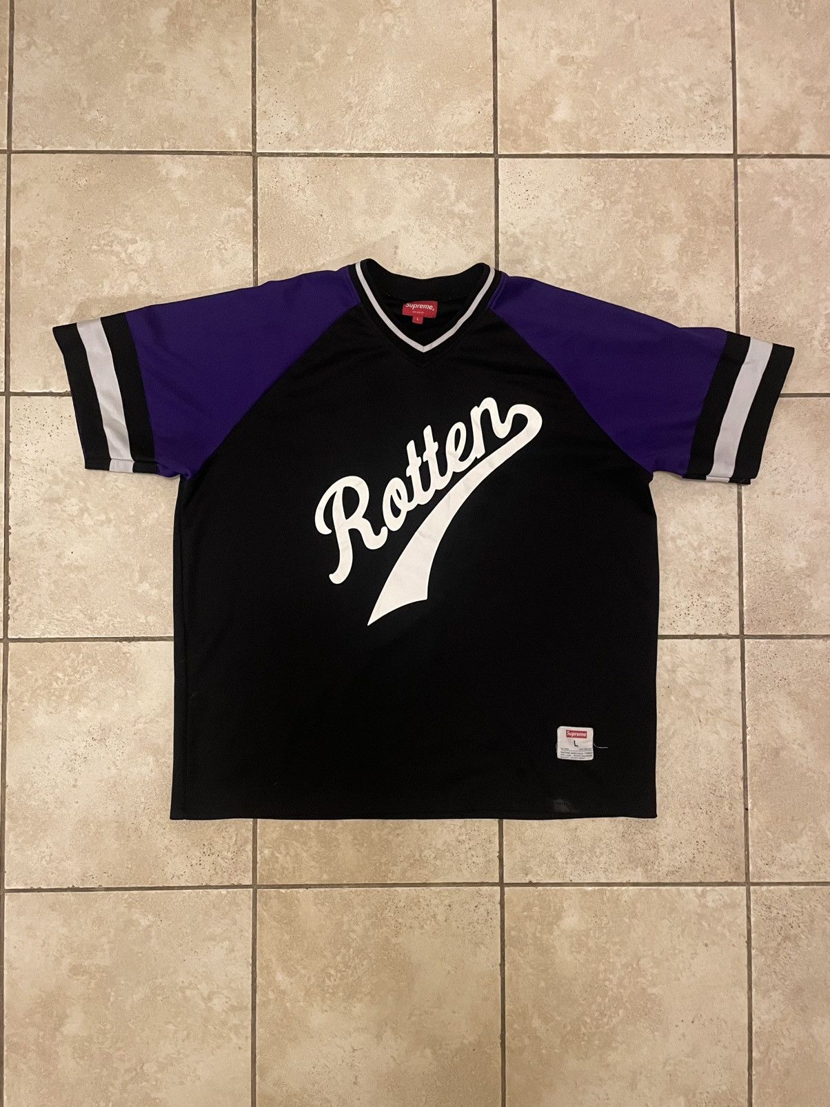 Supreme Baseball Jersey | Grailed