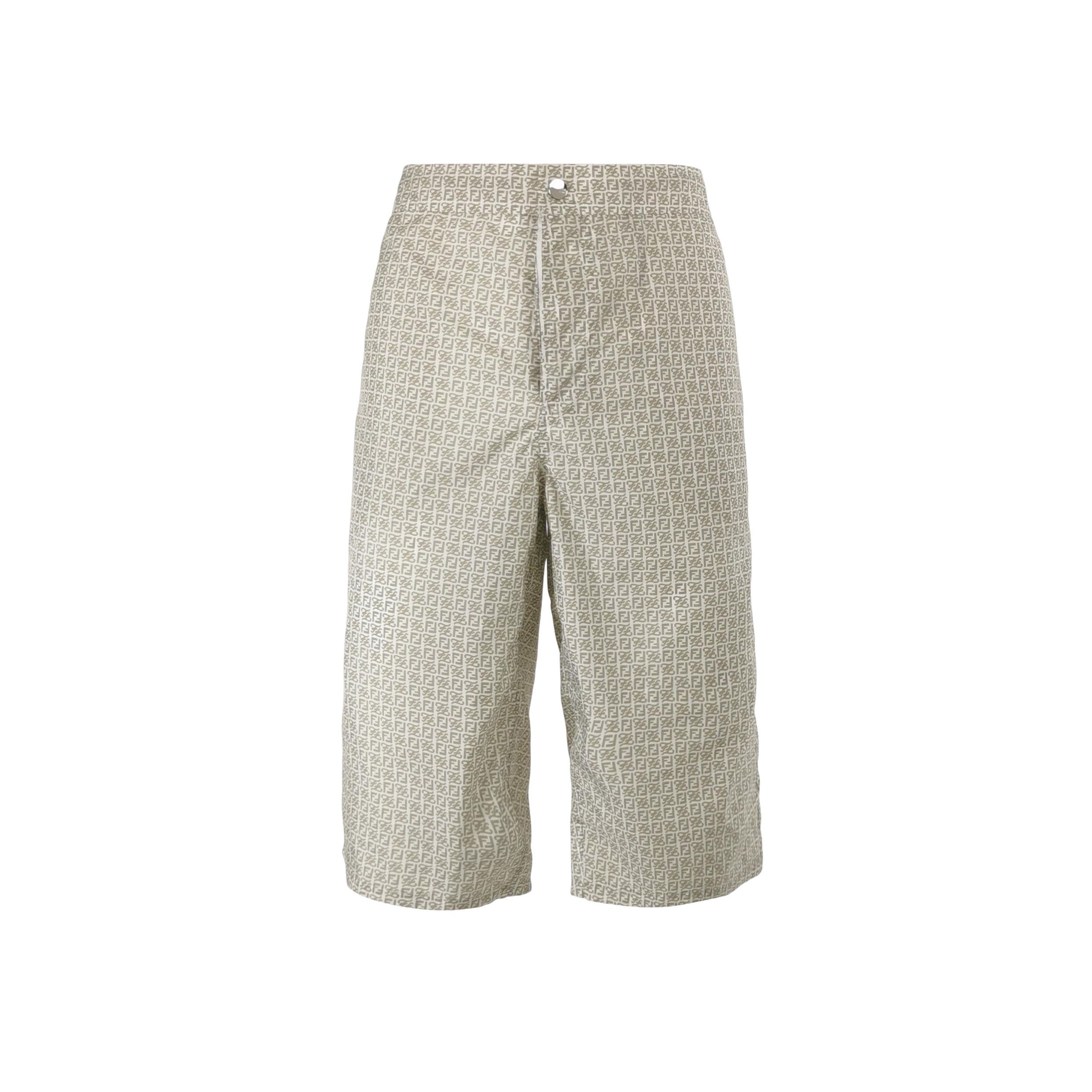 Fendi Fendi FF Monogram Swim Shorts Size 34 Size US 34 / EU 50 - 1 Thumbnail