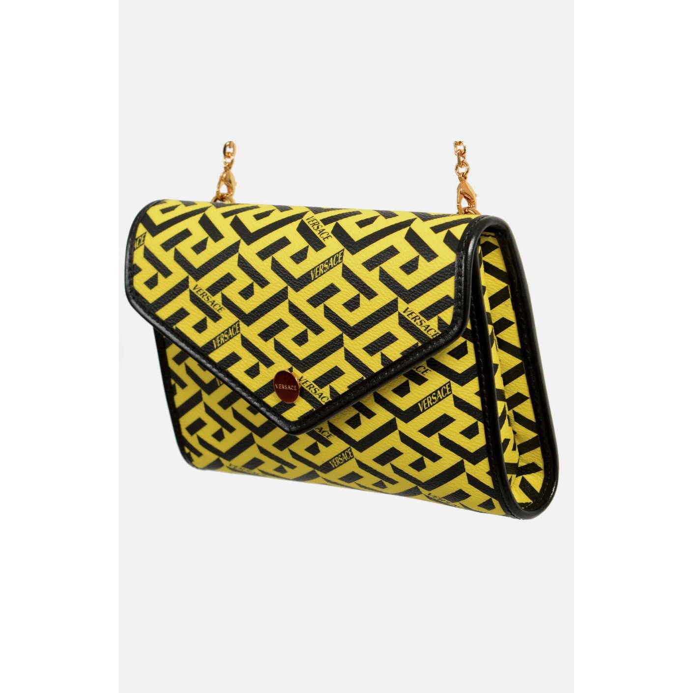 Versace Coated Canvas La Greca Signature crossbody bag Size ONE SIZE - 2 Thumbnail