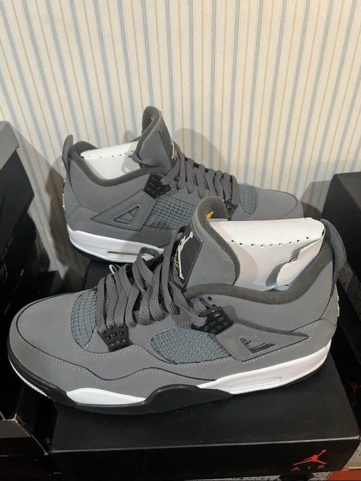 Jordan Brand Air Jordan 4 Retro Cool Grey 2019 Size 11.5 Size US 11.5 / EU 44-45 - 3 Thumbnail