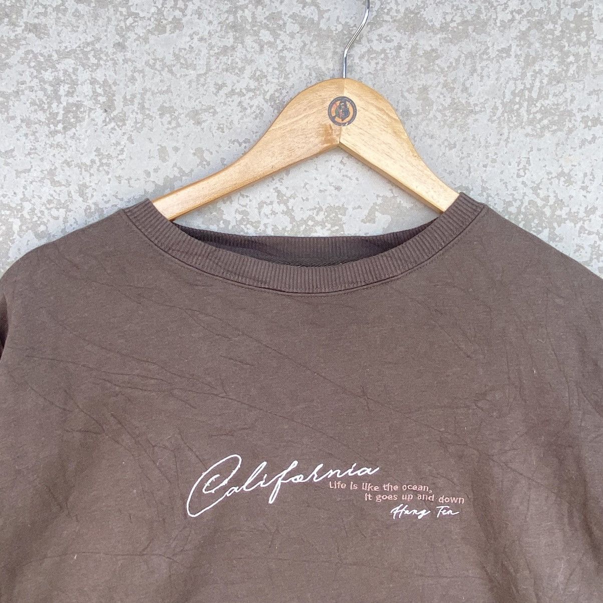Other Vintage Hang Ten Printed Crewneck Sweatshirt Brown Size M Size M / US 6-8 / IT 42-44 - 4 Thumbnail
