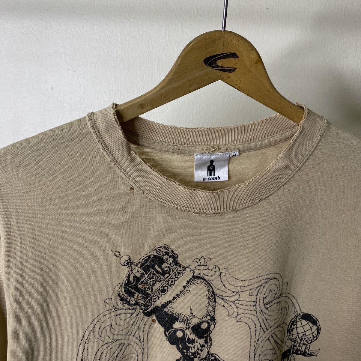 If Six Was Nine Skulls Japanese Cyber Gothic Punk Grunge Hysterics LGB PPFM Size US L / EU 52-54 / 3 - 3 Thumbnail
