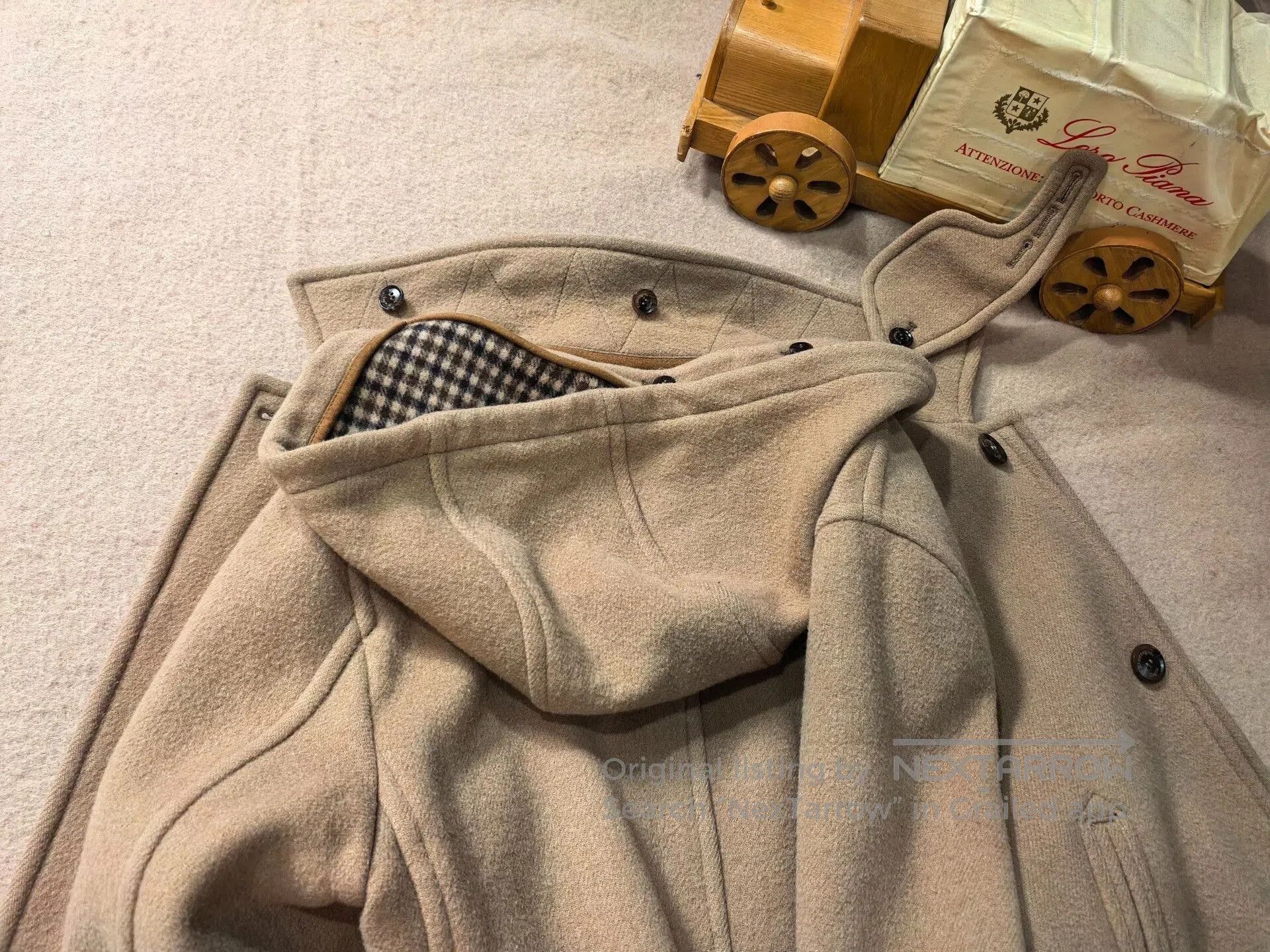 Ermenegildo Zegna Ermenegildo Zegna Men's Fleece Wool Coat. Size US M / EU 48-50 / 2 - 3 Thumbnail