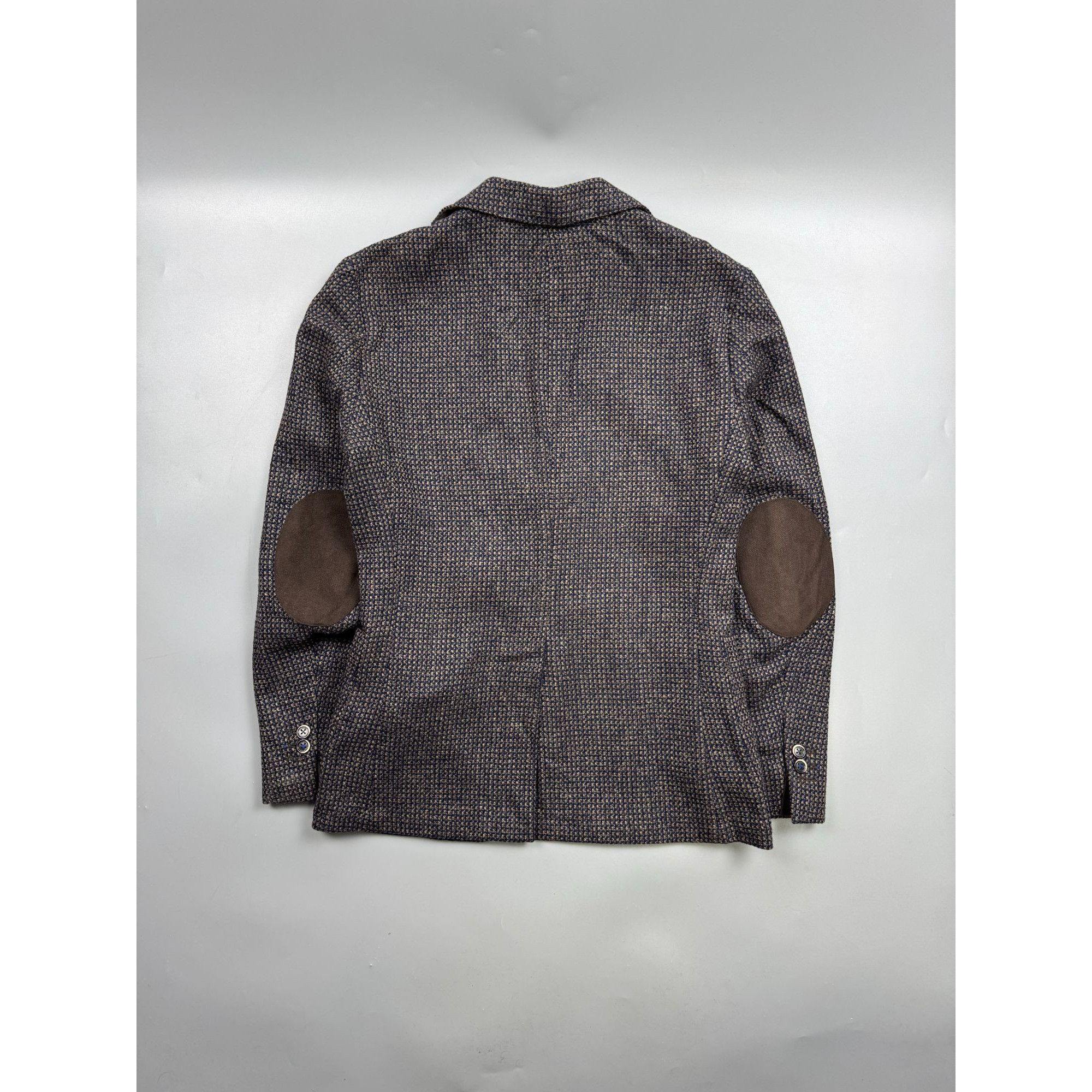 Paoloni Paoloni Wool Cotton Cashmere Two Button Blazer (Y1251) Size 36R - 8 Thumbnail