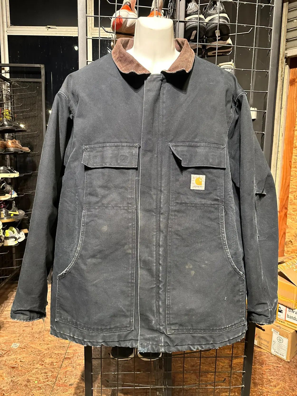 Vintage Carhartt shops Detroit Jacket Size XL